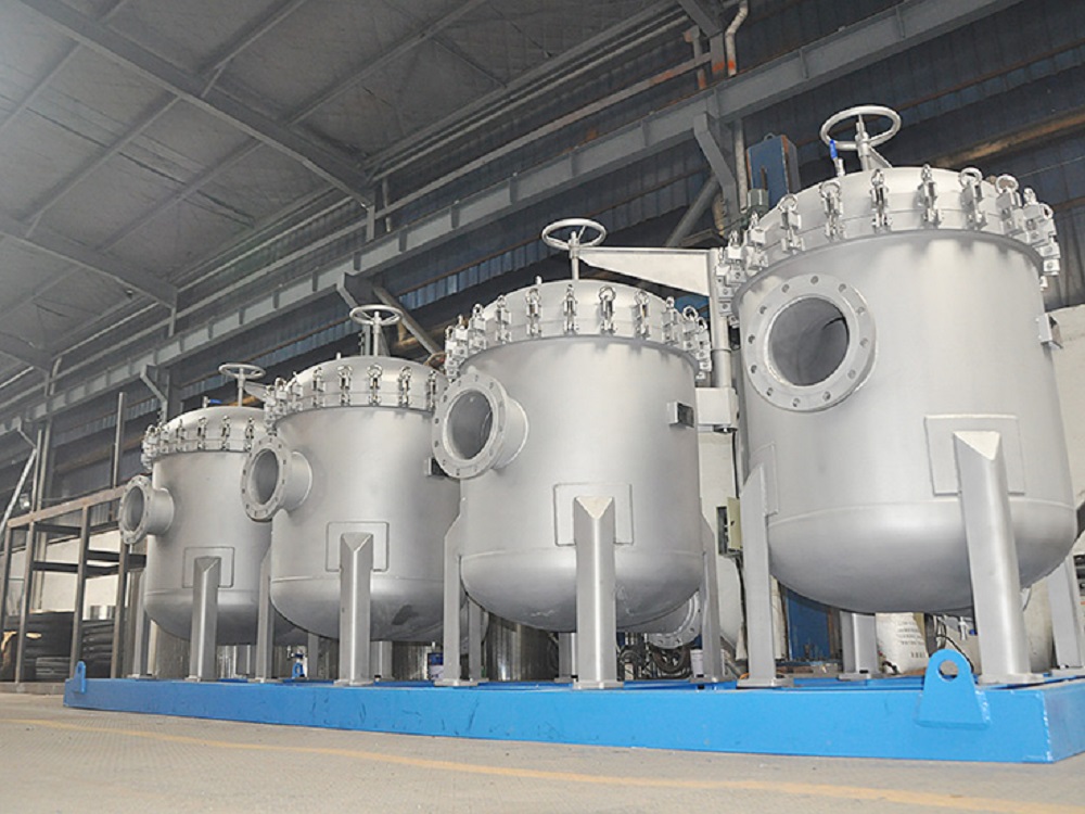 袋式过滤器网篮变形怎么修复?水天蓝厂家实操指南